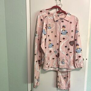 Nick and Nora I Love Lucy discontinued flannel pajamas  Size Small.  Soft pink